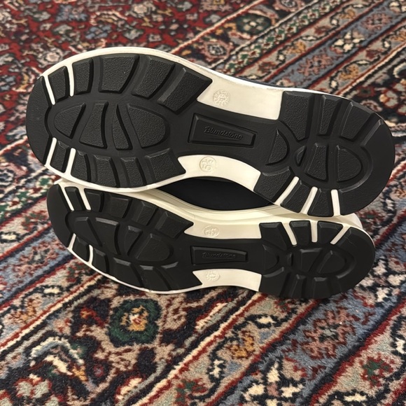 Blundstone 2147 Active Chelsea Boots Navy Burnt Orange | US M6.5 / W8.5 - Picture 7 of 8